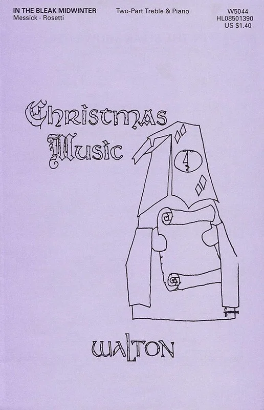 In The Bleak Midwinder Christmas 2 Pt (Octavo)