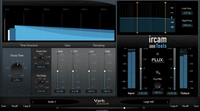 IRCAM Verb Session The Ultimate Session Reverberation Processor