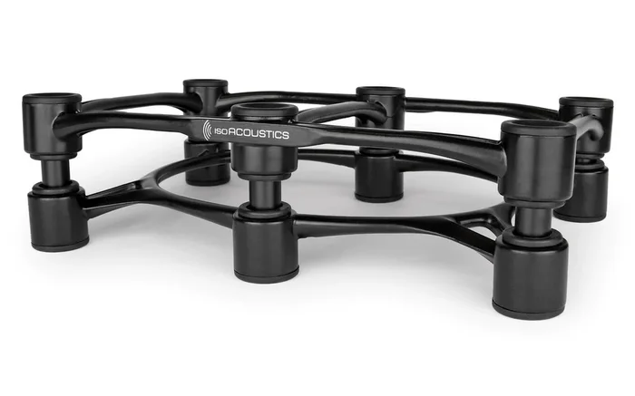 IsoAcoustics Aperta 300 Isolation Speaker Stands – Black