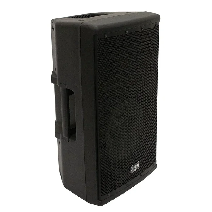 Italian Stage 12″ Bi-Active Two-Way Speaker with Media Player ISX212AUB