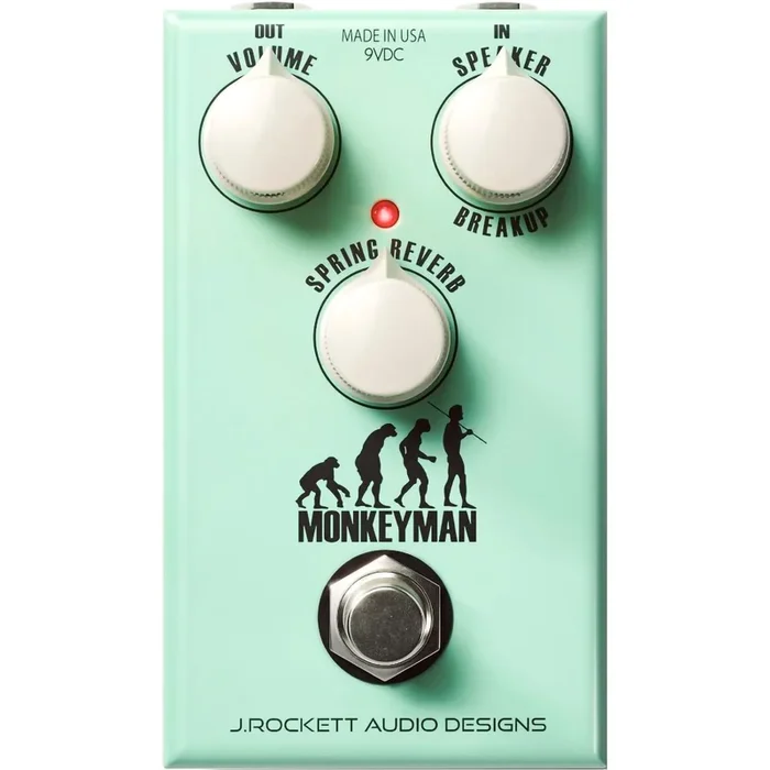 J Rockett Monkeyman Tweed / Verb Pedal