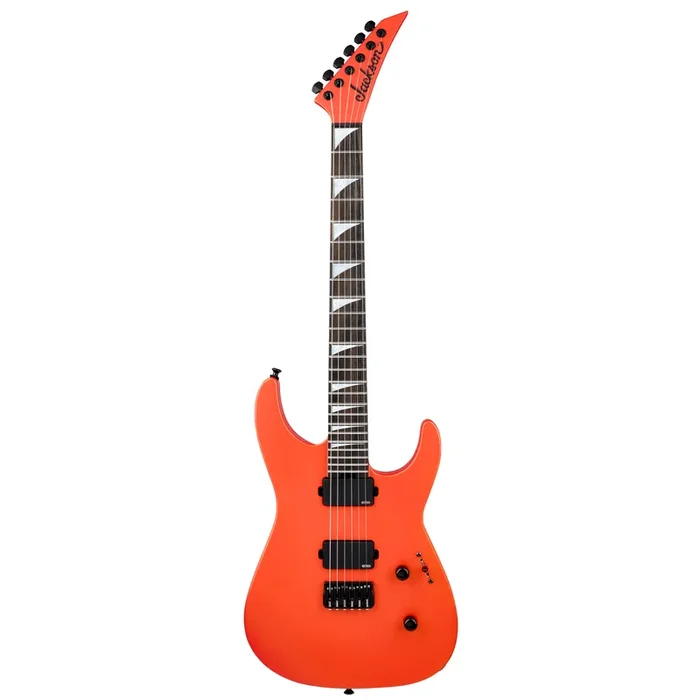 Jackson American Series Soloist SL2 HT Ebony FB – Satin Lambo Orange