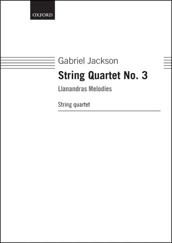 Jackson : Jackson: String Quartet No. 3 for string quartet (OUP) Digital Edition