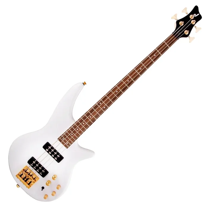 Jackson JS3 Spectra IV Electric Bass in Snow White Gold Hardware – 2919926576