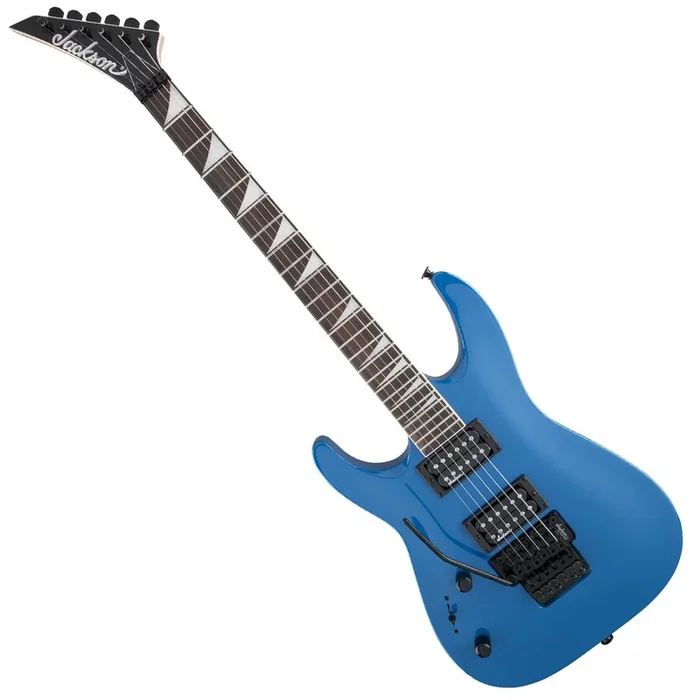 Jackson JS32L Dinky Left Handed Electric Guitar Amaranth Fretboard in Bright Blue – 2911138522