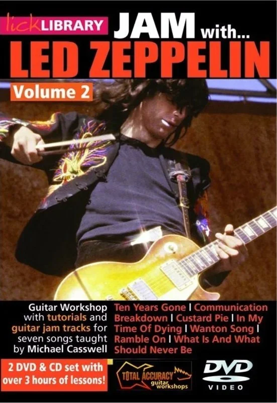 Jam With Led Zeppelin Vol 2 DVD