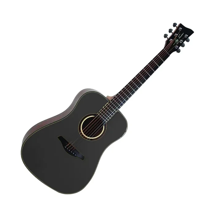 Jay Turser 3/4 Steel String Acoustic Guitar in Satin Black – JTA53SBK