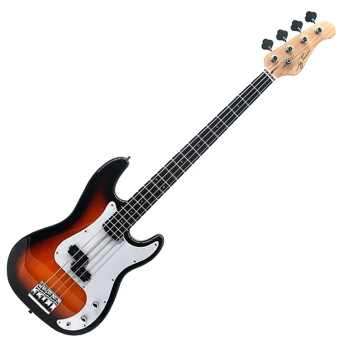 Jay Turser P Style Electric Bass in Tobacco Sunburst – JTB410TSB