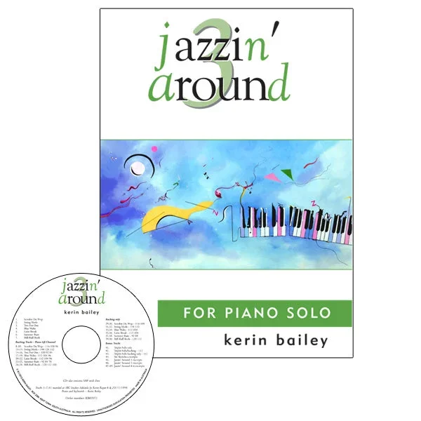 Jazzin’ Around 3 for Piano Solo Book/CD