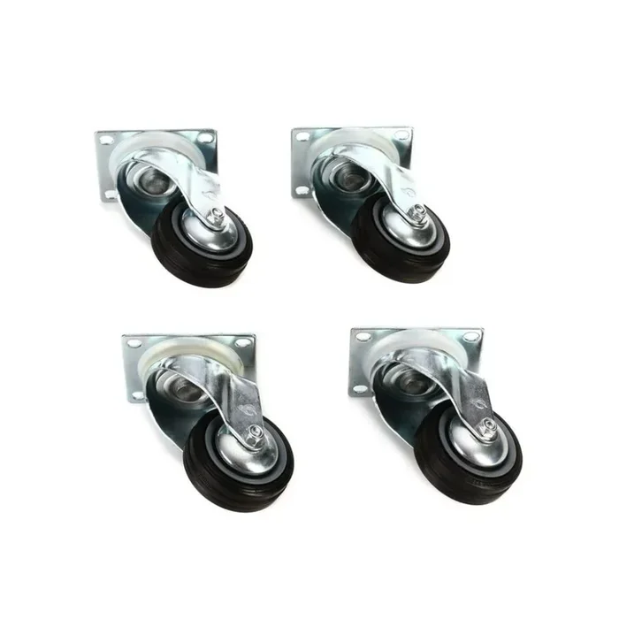 JBL WK-4S Swivel Caster Set – 4 Metal Casters for JBL Subwoofers – Easy Rolling Transport & Protective Design