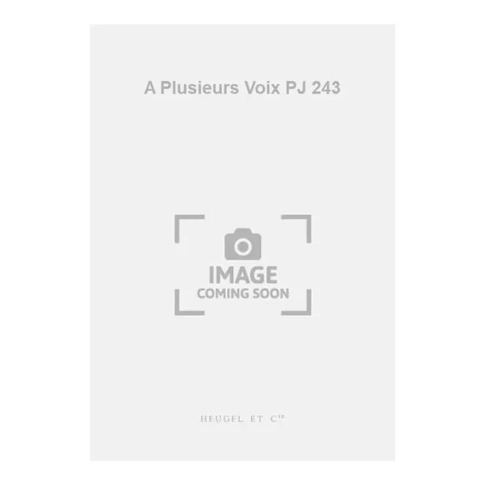 Jeune & Grimbert – A Plusieurs Voix PJ 243