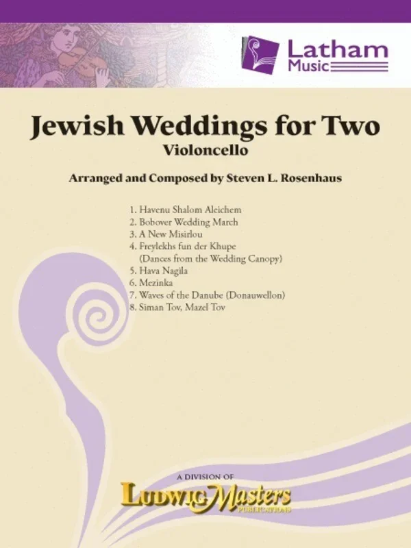 Jewish Weddings For Two Cello Part (Part) Book