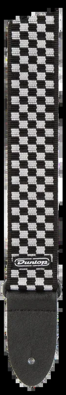 Jim Dunlop D-38 Series GTR Strap Black/White Checker