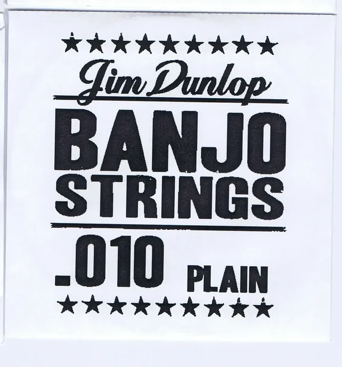 Jim Dunlop Dunlop .010 Banjo Single String PL-ST Loop End