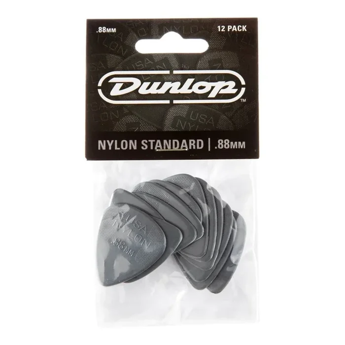 Jim Dunlop JP288 Nylon Greys Players Pack Guitar Pick – 12 Pack