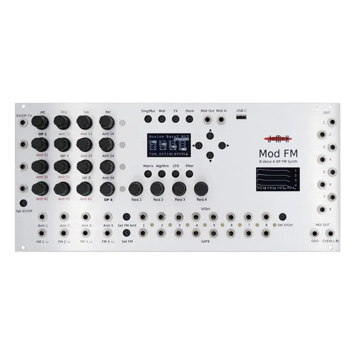 Jomox ModFM 8 Voice Eurorack FM Synthesizer