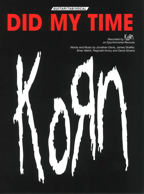 Jonathan Davis : Jonathan Davis : Did My Time – Guitar, Voice – Faber Digital