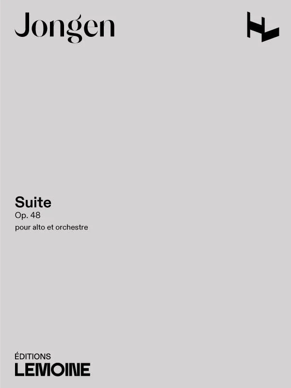 Jongen: Suite, Op. 48
