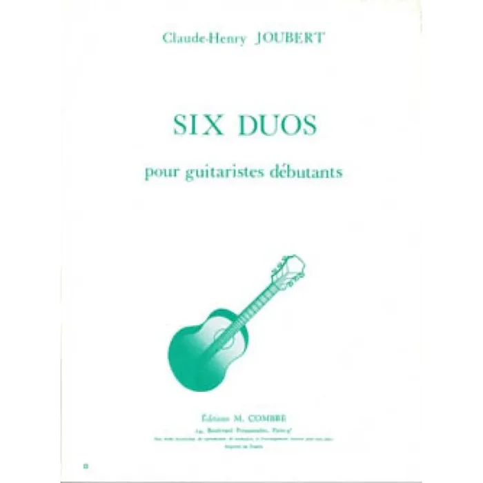Joubert, Claude-Henry – Duos (6)