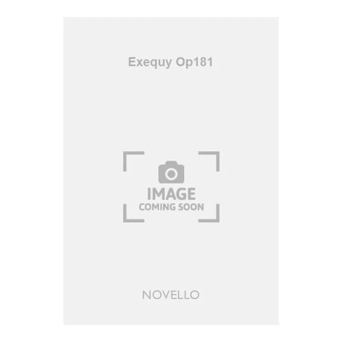 Joubert, John – Exequy Op181