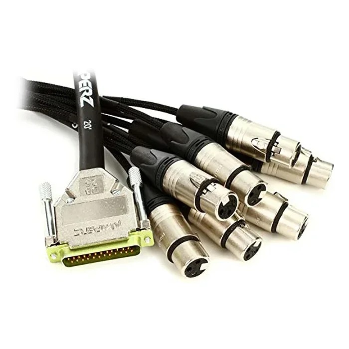 JUMPERZ 20′ JDB25-XLR Female-20 Pro Studio Interconnect – XLR Female