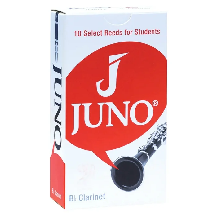 Juno box of 10 x Bb clarinet reeds