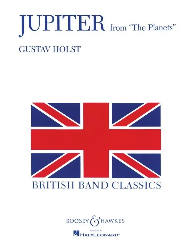 Jupiter From The Planets Score/Parts Bhcb5 Book