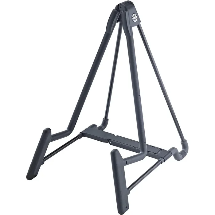 K&M 17581 Heli-2 Electric Guitar Stand – Electric Black