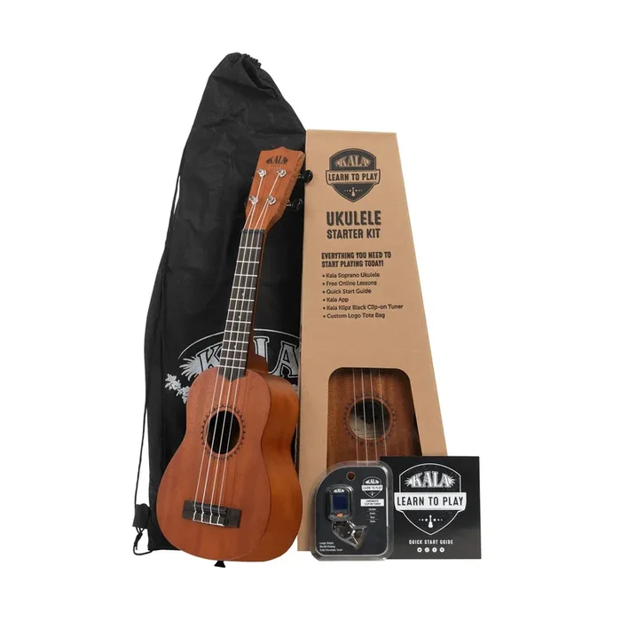 Kala Learn To Play Soprano Ukulele Starter Kit