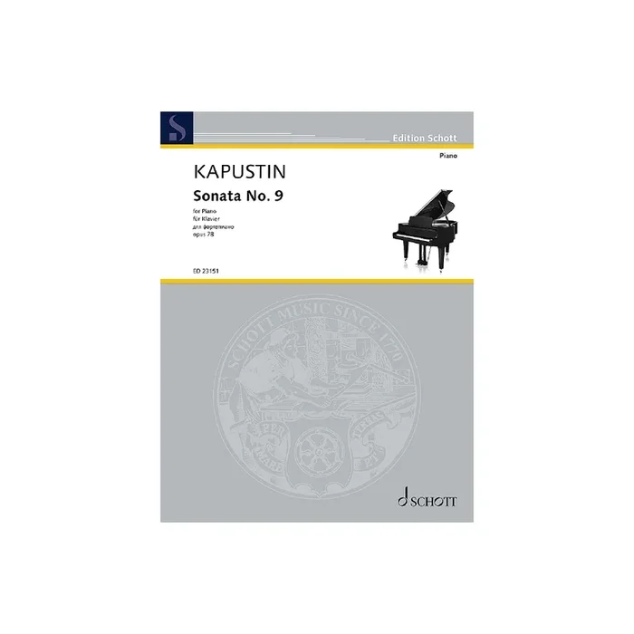 Kapustin, Nikolai – Sonata No. 9 op. 78