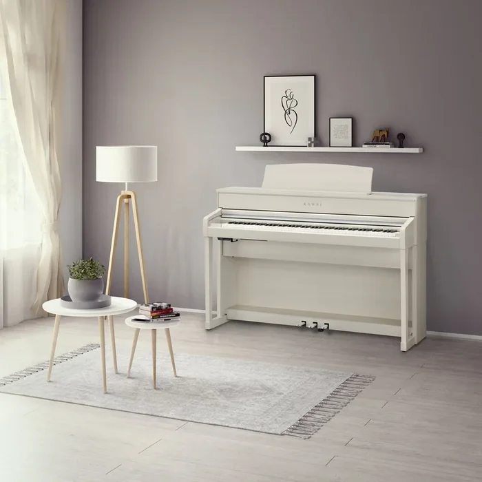 Kawai CA701 Digital Piano – White Maple