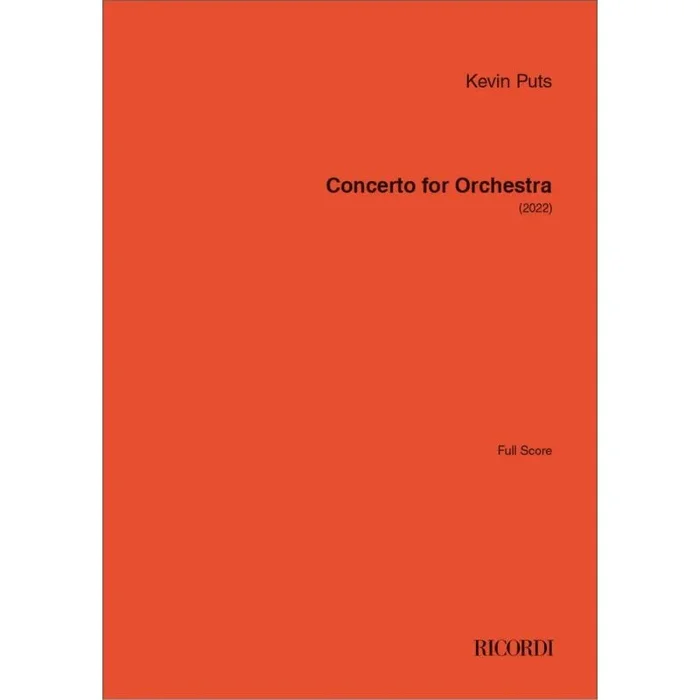 Kevin Puts – Concerto for Orchestra