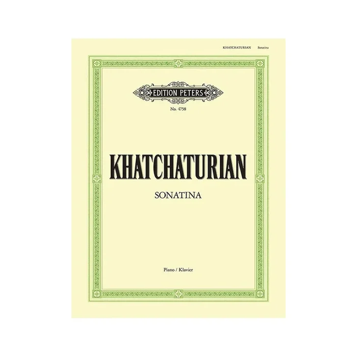 Khatchaturian, Aram Ilyich – Sonatina in C