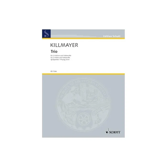 Killmayer, Wilhelm – Trio