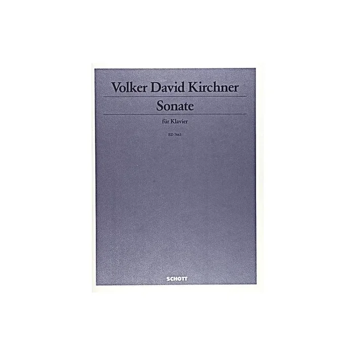 Kirchner, Volker David – Sonata