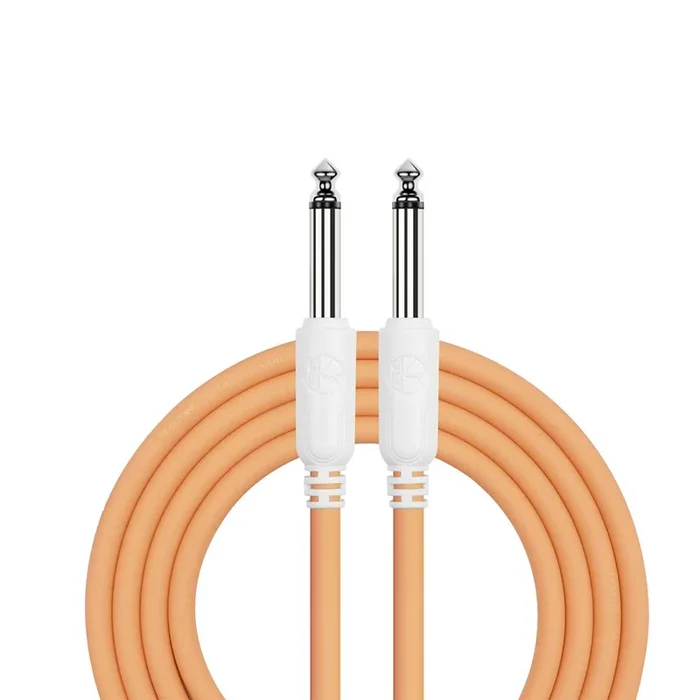 Kirlin Entry 24 Instrument Cable 10FT Mango Orange 1/4″ Mono Plug KIC241MG-10