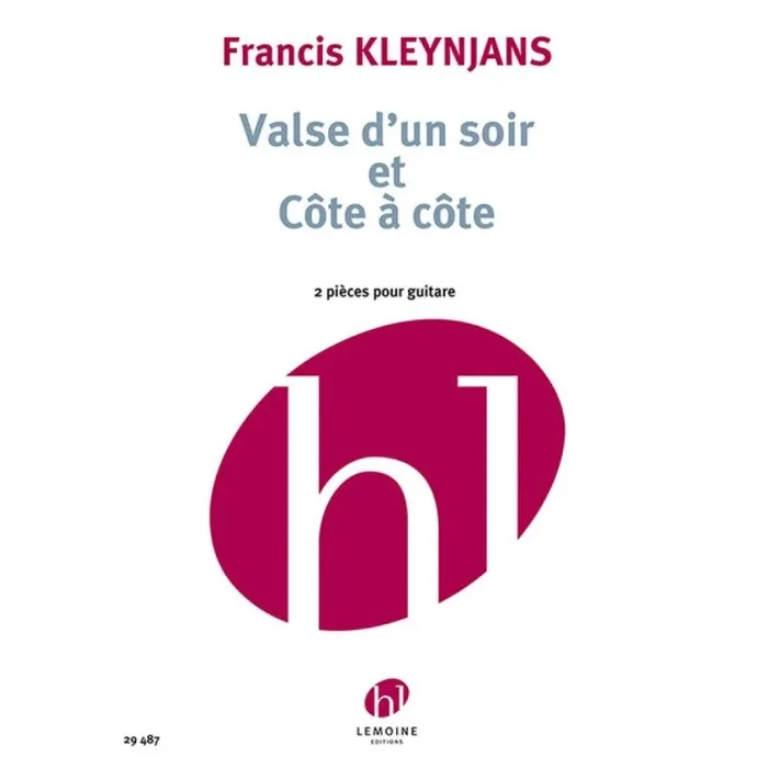 Kleynjans, Francis – Valse d’un soir & Côte à côte