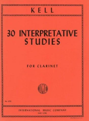 Knell : 30 Interpretative Studies: Clarinet