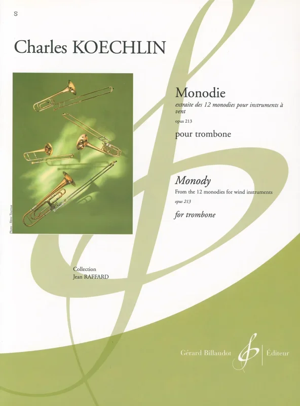 Koechlin: Monodie for Solo Trombone, Op. 213