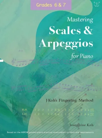 Koh: Mastering Scales And Arpeggios For Piano – Fingering Method: Grades 6 & 7