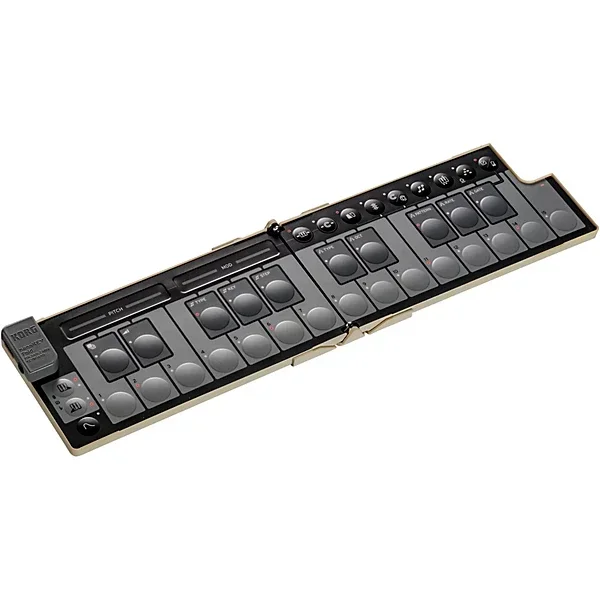 Korg Nanokey Fold 25 Key Foldable Midi Keyboard – Sand Beige
