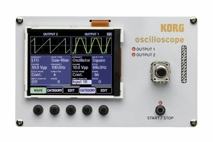 KORG NTS-2 DIY Oscilloscope Kit with Waveform Generator & Spectrum Analyzer