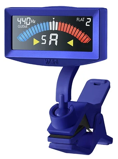 KORG Pitchcrow Clip On Tuner Metallic Blue