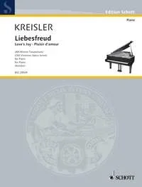 Kreisler : Liebesfreud: Loves Joy: Piano (Schott)