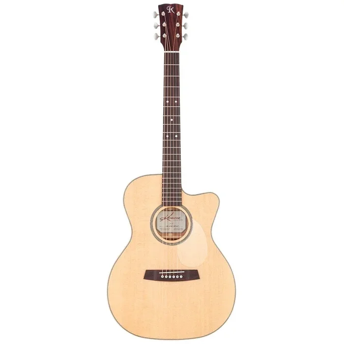Kremona M25E Steel String Acoustic Guitar with LR Baggs Pickup & Case