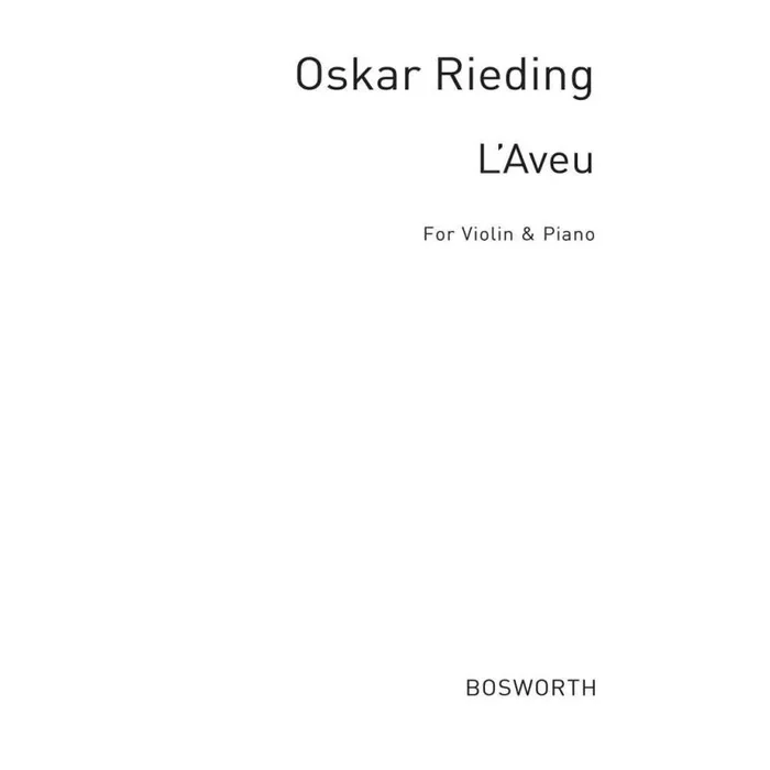 L’Aveu Op.38