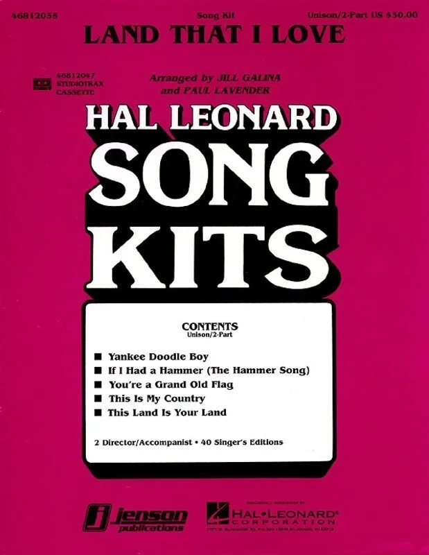 Land That I Love Songkit Arr Lavender