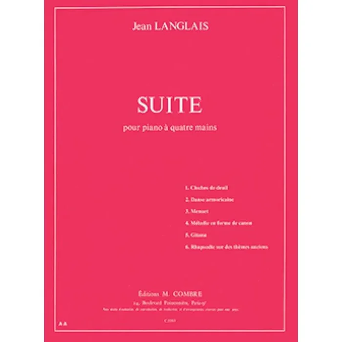 Langlais, Jean – Suite (6 pièces)