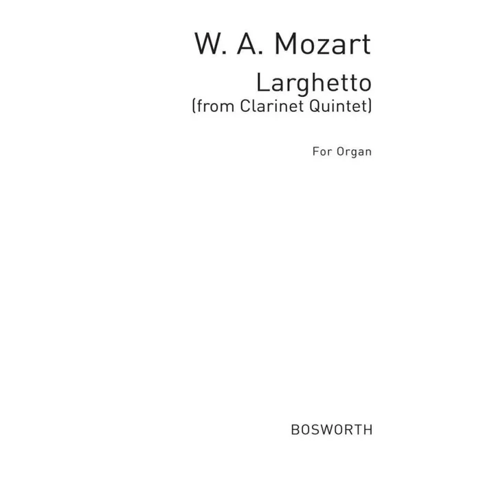 Larghetto From Clarinet Quintet