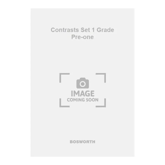 Last, J. – Contrasts Set 1 Grade Pre-one